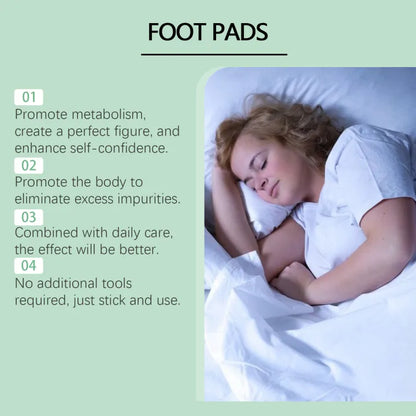 100% Herbal & Gentle Ingredient Detox Foot Pads (1 BOX = 10 PATCHES-BUY 1 GET 1 FREE)
